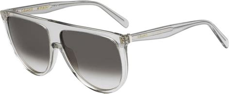 Celine Thin Shadow Grey Transparent/Grey Gradient Sunglasses